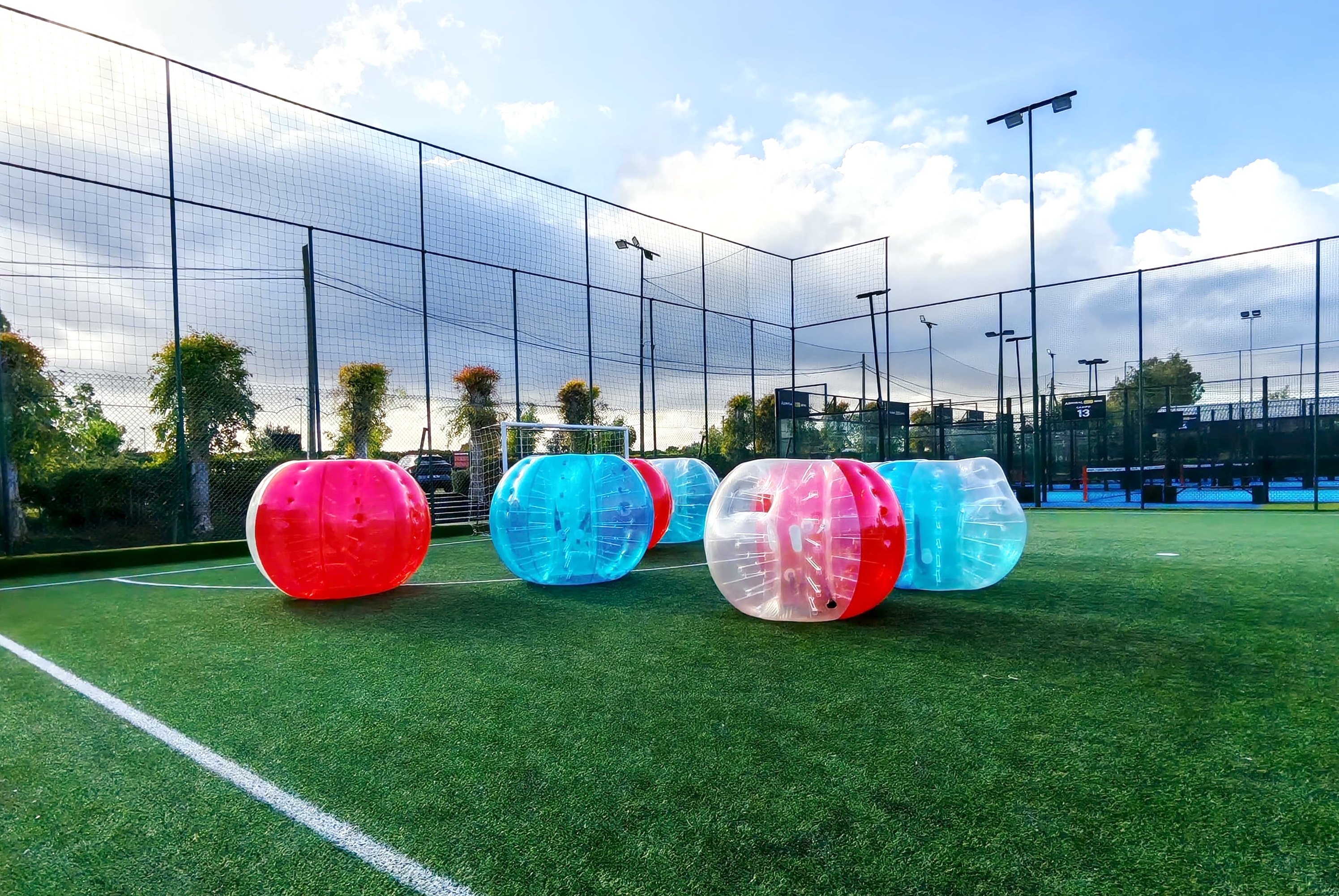 Bubble soccer Rome