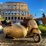 Vespa side car rome 2