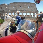 Vespa side car rome 4